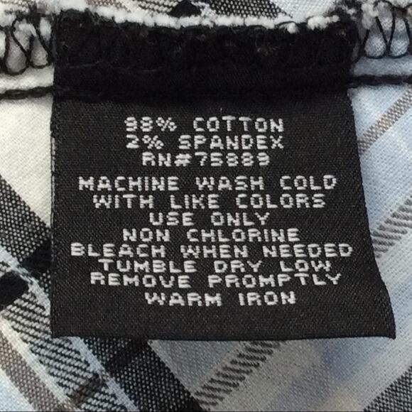 BKE Buckle Black Label Shirt Men's Large Slim Fit Snap Plaid Long Sleeve Graphic - Picture 7 of 12